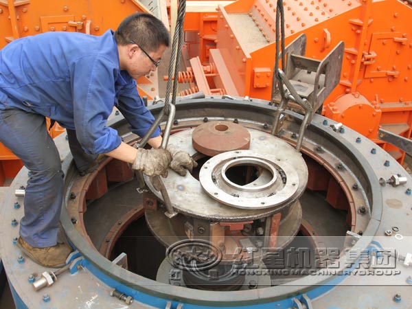 干法制砂機生產(chǎn)安裝