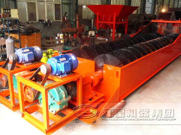 雙螺旋洗砂機 雙螺旋洗砂機