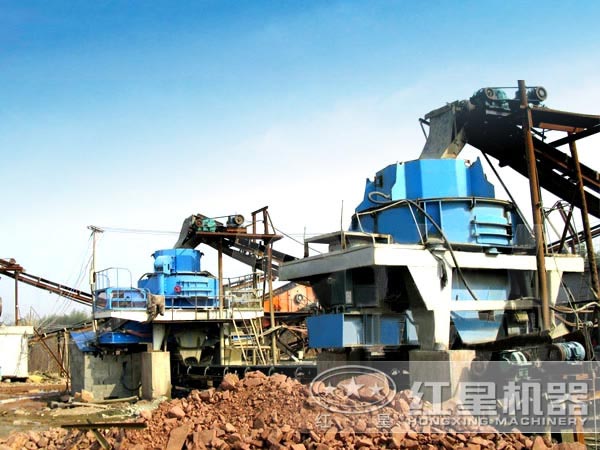 制砂生產線上制砂機的運用