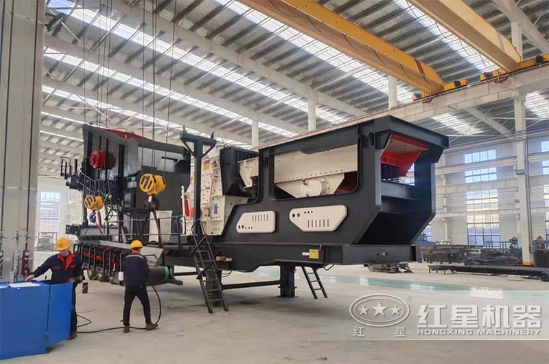 建筑垃圾處理設備安裝發貨