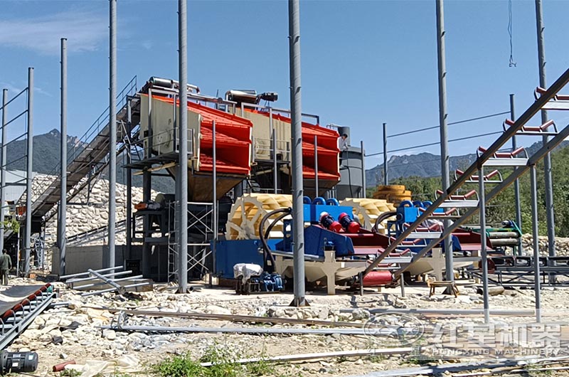 山西大同日產3000噸洗砂生產線 山西大同日產3000噸洗砂生產線