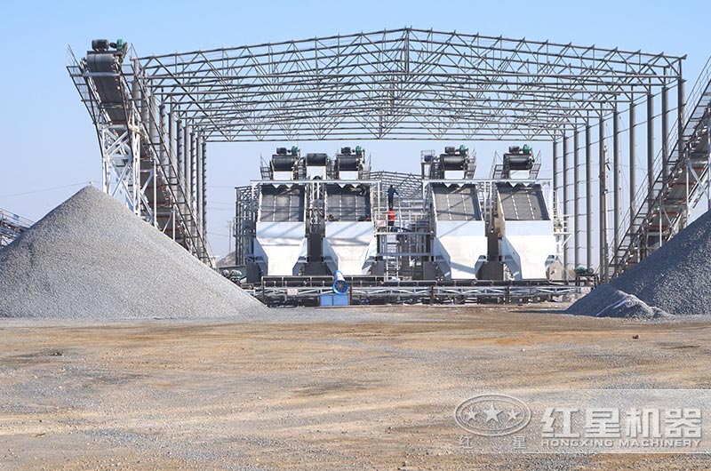 河北客戶大型砂石生產現場實拍 河北客戶大型砂石生產現場實拍