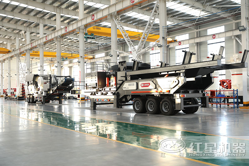 紅星機器建筑垃圾處理站車間實拍 紅星機器建筑垃圾處理站車間實拍