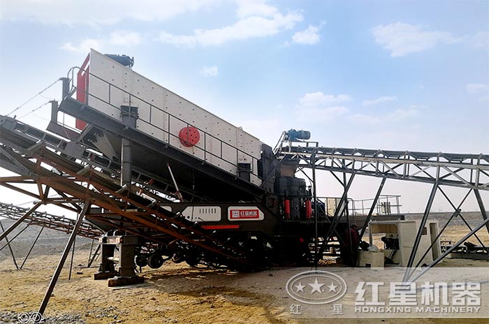 移動(dòng)破碎機(jī) 移動(dòng)破碎機(jī)破碎線