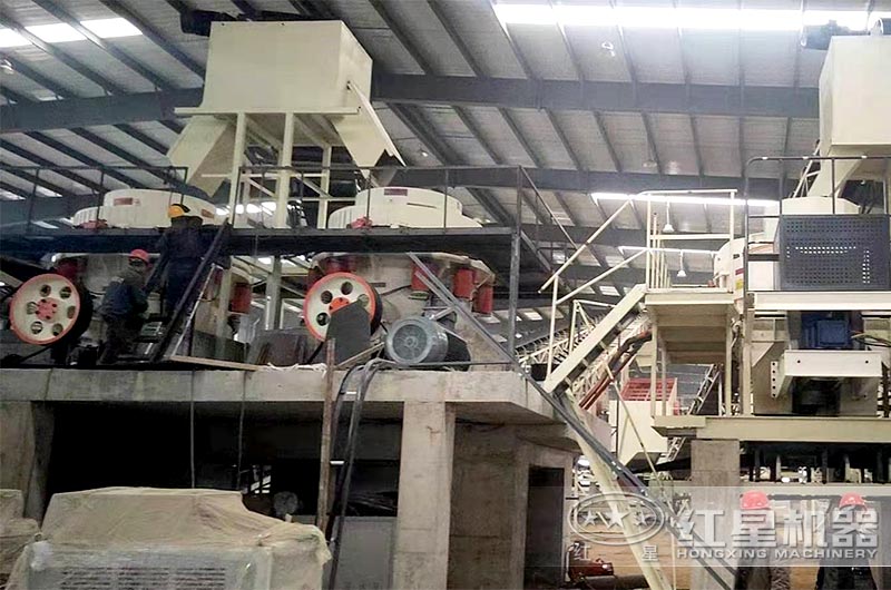 吉林制砂生產線現場一 吉林制砂生產線現場一