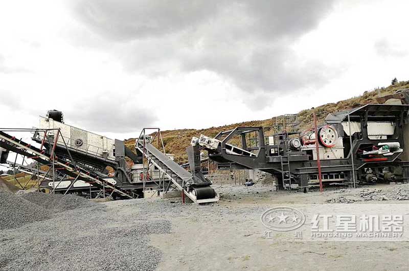 移動破碎機現場 移動破碎機現場