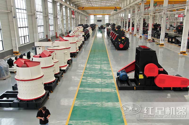 紅星機器小型制砂機車間 紅星機器小型制砂機車間