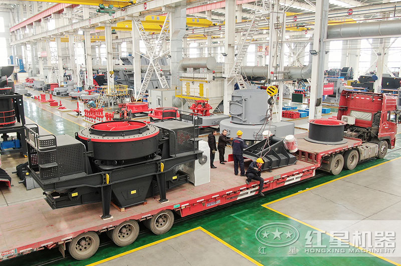 成套機制砂設備裝車發貨現場 成套機制砂設備裝車發貨現場