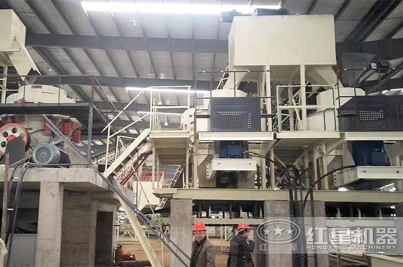 吉林制砂生產線現場二 吉林制砂生產線現場二