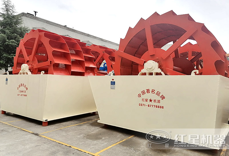 水輪洗砂機設備圖片 水輪洗砂機設備圖片