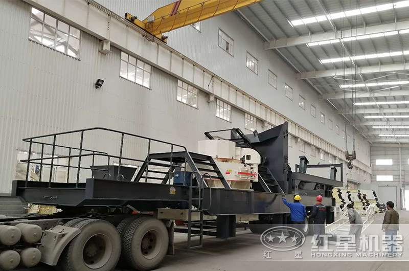 移動制砂機組機現場 移動制砂機組機現場