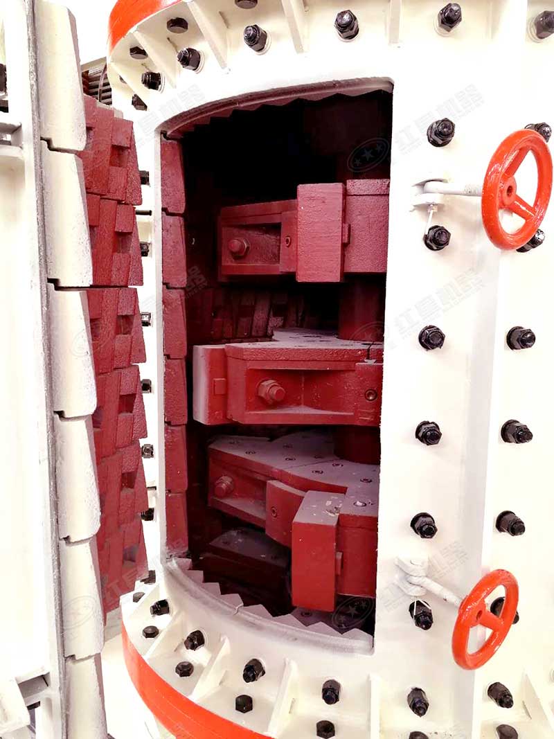 立式復合制砂機內部結構實拍 立式復合制砂機內部結構實拍