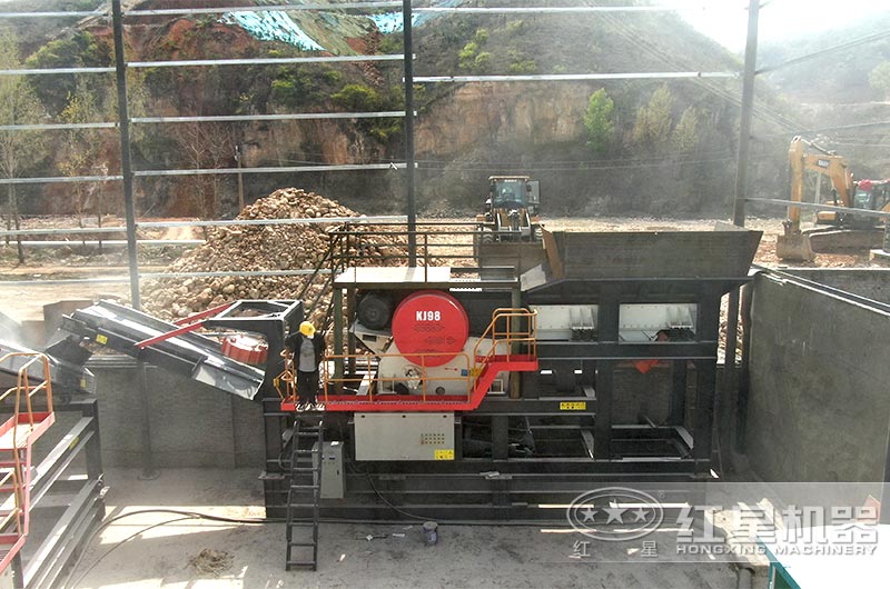 KJ98顎式破碎站設備 KJ98顎式破碎站設備