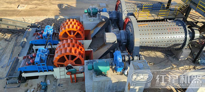 多臺水輪洗沙機客戶現場 多臺水輪洗沙機客戶現場