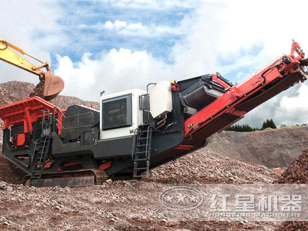 移動式建筑垃圾破碎生產線 移動式建筑垃圾破碎生產線