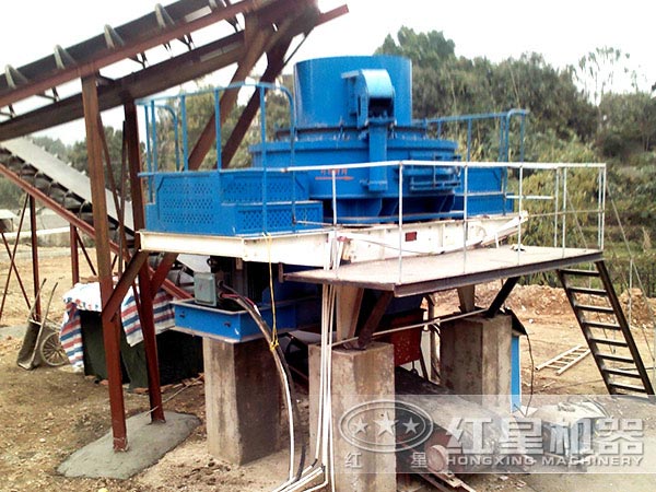 制砂機現場加工圖 制砂機現場加工圖