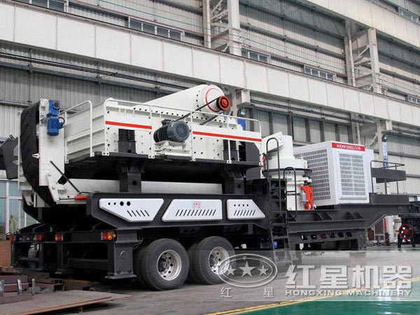 移動小型破碎供料機設備展示 移動小型破碎供料機設備展示