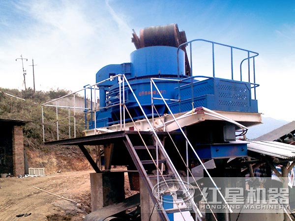 干式制砂機現場 干式制砂機現場