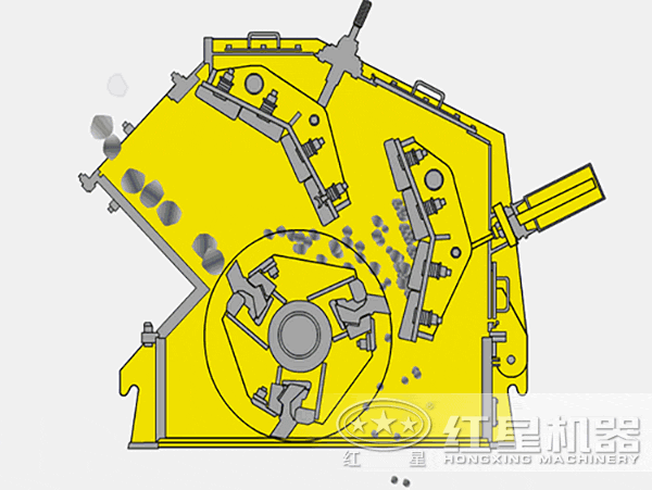 反擊式破碎機工作原理 反擊式破碎機工作原理