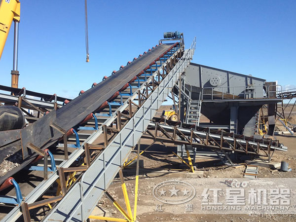 機制砂/沙生產線現場作業 機制砂/沙生產線現場作業