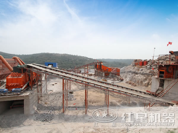 石料生產線現場