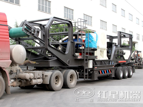 車載移動碎石機發貨圖 車載移動碎石機發貨圖