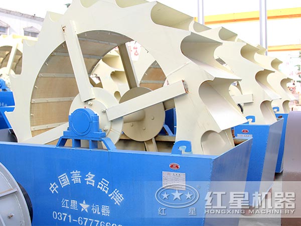 輪斗式洗砂機 輪斗式洗砂機