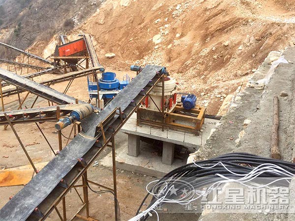 制砂現場 制砂現場