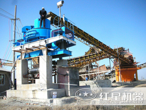 制砂生產(chǎn)線客戶現(xiàn)場(chǎng) 制砂生產(chǎn)線客戶現(xiàn)場(chǎng)