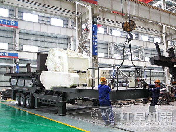 移動反擊式破碎站廠家生產制造 移動反擊式破碎站廠家生產制造