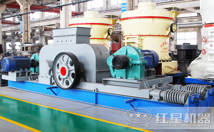 對輥式破碎機車間圖 對輥式破碎機車間圖