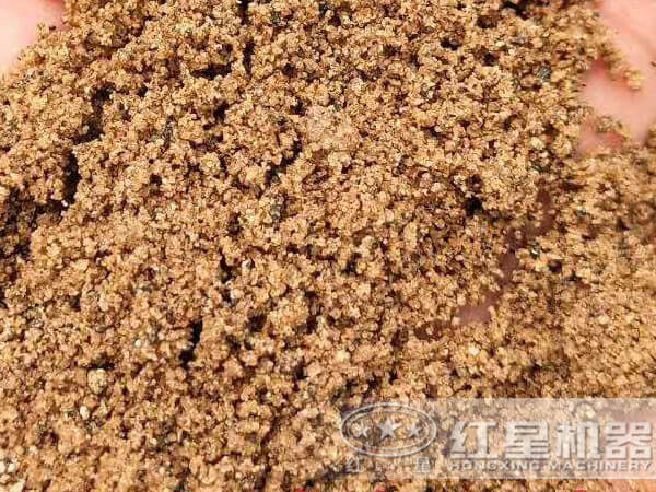 清洗后的山沙品質高 清洗后的山沙品質高