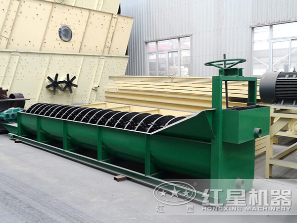 螺旋洗砂機處理量大 螺旋洗砂機處理量大