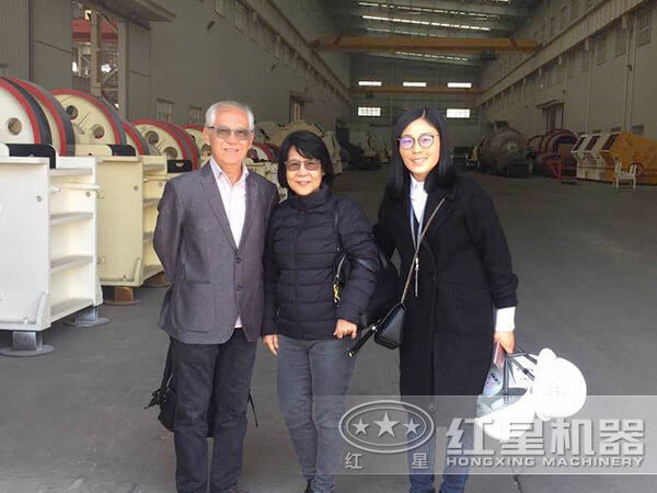 用戶來廠參觀試機 用戶來廠參觀試機