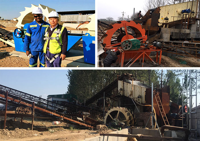 河沙洗砂機洗沙現場,帶噴淋裝置-減少揚塵,綠色環保 河沙洗砂機洗沙現場,帶噴淋裝置-減少揚塵,綠色環保