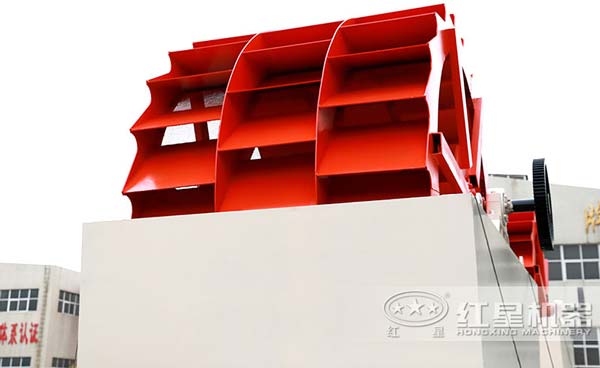 三輪洗砂機設備展示