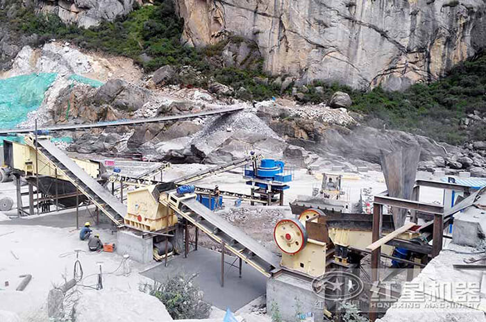 制砂機客戶作業現場 制砂機客戶作業現場