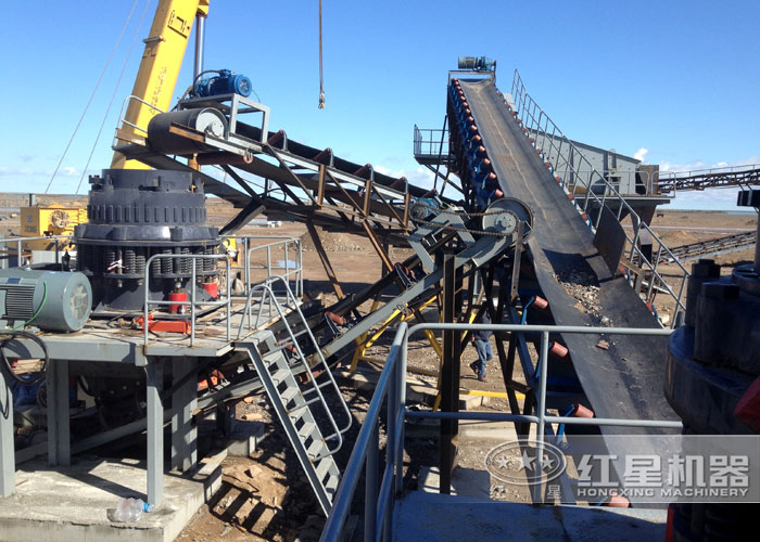 圓錐破碎機施工現(xiàn)場 圓錐破碎機施工現(xiàn)場