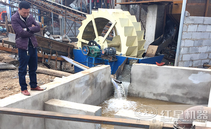 簡易洗石機的沉淀池設計 簡易洗石機的沉淀池設計