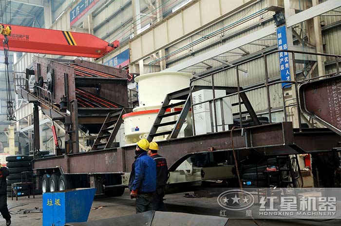 移動式制砂機鑄造車間 移動式制砂機鑄造車間