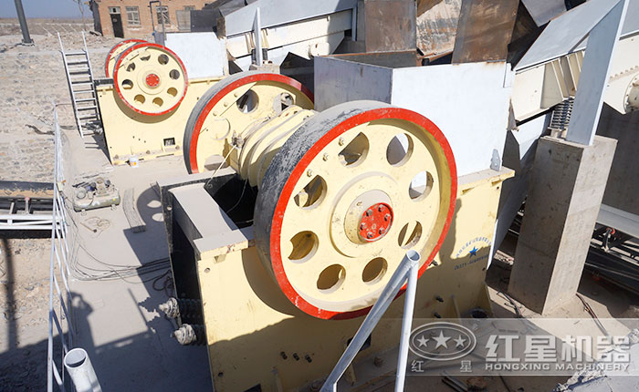 紅星PE-1200×1500顎破機作業現場 紅星PE-1200×1500顎破機作業現場