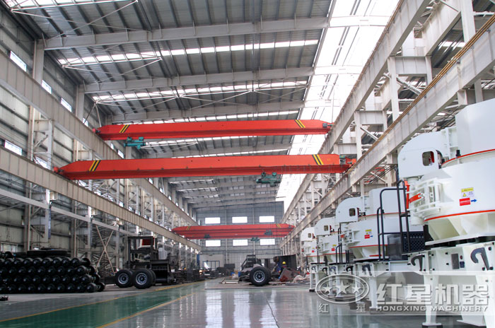 制砂機(jī)生產(chǎn)車(chē)間 制砂機(jī)生產(chǎn)車(chē)間
