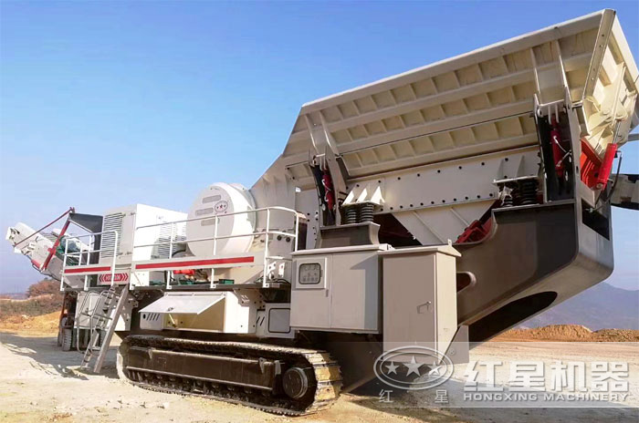 履帶式移動破碎機多方位展示 履帶式移動破碎機多方位展示