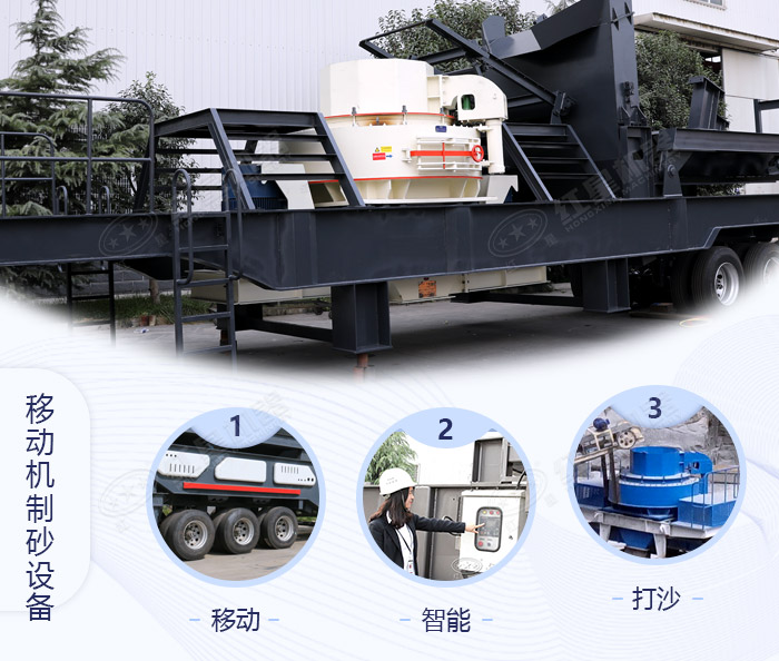 移動制砂機細節展示