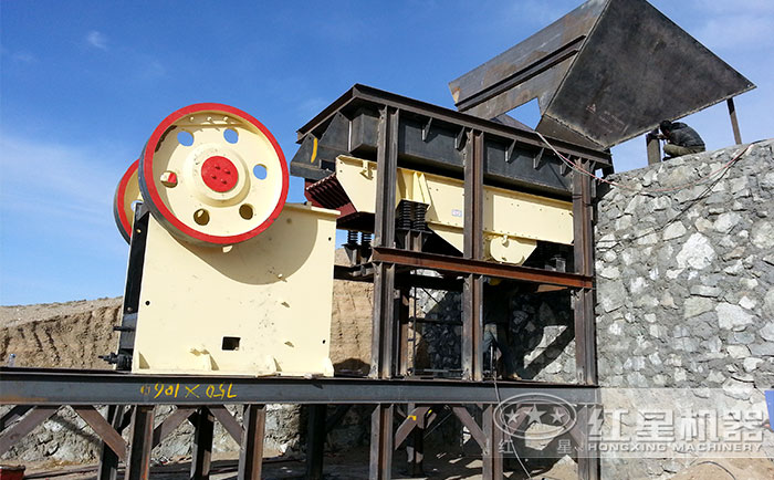 細顎破碎機客戶現場 細顎破碎機客戶現場