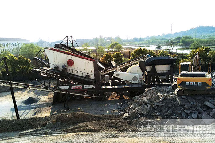 可單機作業移動破碎機 可單機作業移動破碎機