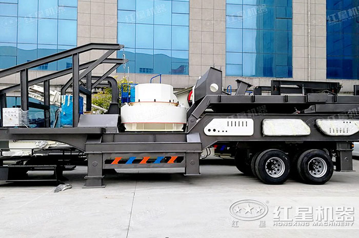 新型移動青石制砂機設備 新型移動青石制砂機設備