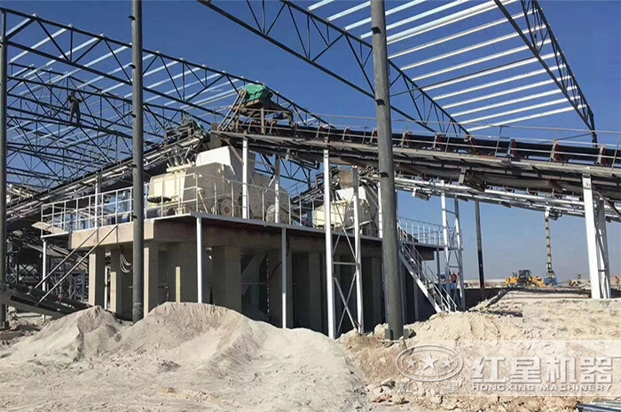 反擊式制砂機現場作業圖 反擊式制砂機現場作業圖