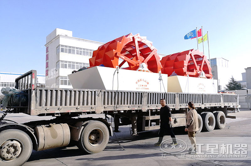 洗砂機現場發貨 洗砂機現場發貨