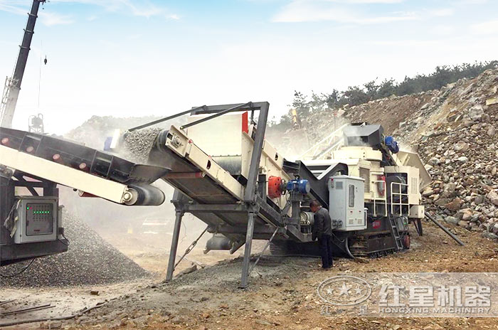 移動建筑垃圾廢料破碎機 移動建筑垃圾廢料破碎機